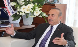 Bakan Çavuşoğlu’ndan belediye ziyaretleri
