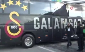 Galatasaray derbi için stada geldi