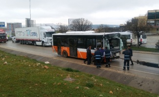 Gaziantep’te belediye otobüsü devrildi: 25 yaralı