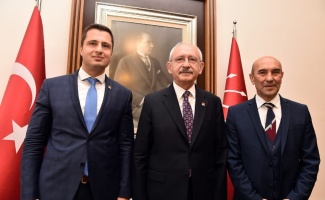 İzmir Büyükşehir ve ilçe belediye başkanlarını kabul etti