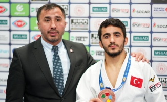 Judo Grand Prix’nde Miraç Akkuş bronz madalya kazandı