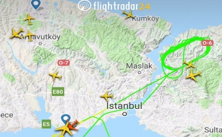 Kuş sürüsüne çarpan kargo uçağı Atatürk Havalimanı’na geri döndü