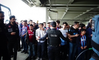 Trabzonspor’a İstanbul’da coşkulu karşılama