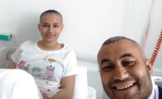 Babasıyla ilik bekleyen Ebru&rsquo;dan bağış &ccedil;ağrısı