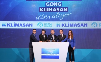 Borsa İstanbul’da gong ’Klimasan’ için çaldı