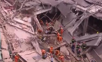 Çin’de bina çöktü, 20 kişi enkaz altında kaldı