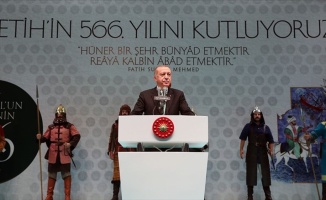 Cumhurbaşkanı Erdoğan: İstanbul'u kaybetmenin acısını 566 senedir içlerinden atamayanlar var