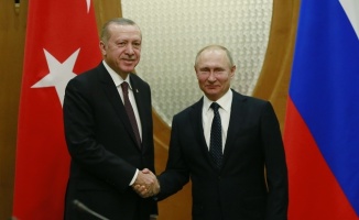 Cumhurbaşkanı Erdoğan, Putin ile görüştü