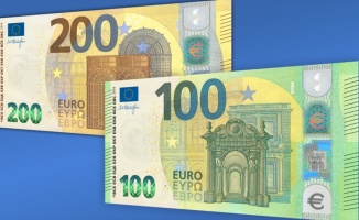Yeni 100 ve 200 avroluk banknotlar tedavülde