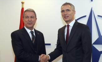 Akar ile NATO Genel Sekreteri Stoltenberg görüştü