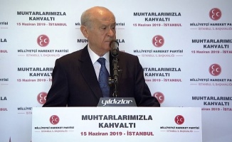 Bahçeli ’’Kimden hangi silahı alacağımıza biz karar veririz’’