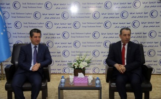Barzani, Türkmen temsilcileriyle bir araya geldi