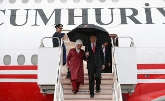Cumhurbaşkanı Erdoğan G20 Liderler Zirvesi için Japonya'da