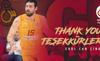Galatasaray’dan Erol Can Çinko’ya teşekkür