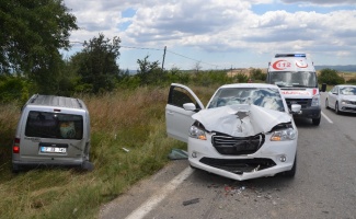 Tekirdağ’da trafik kazası: 9 yaralı
