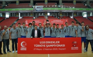 U-18 Erkekler Türkiye Basketbol Şampiyonu Galatasaray oldu