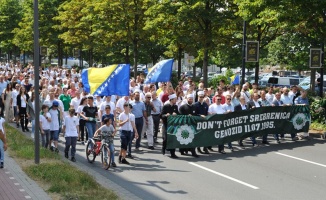 Almanya&#039;da Srebrenitsa için &#039;Barış Yürüyüşü&#039; düzenlendi