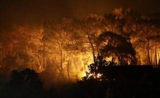 Dalaman&#039;daki orman yangınında alevler Göcek&#039;e ulaştı