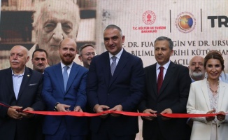Prof. Dr. Fuat Sezgin ve Dr. Ursula Sezgin Bilimler Tarihi Kütüphanesi açıldı
