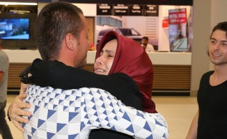 Libya&#039;da serbest bırakılan Türk gemiciler İstanbul&#039;da