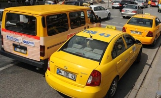 İstanbul&#039;da servis ve taksi ücretlerine zam