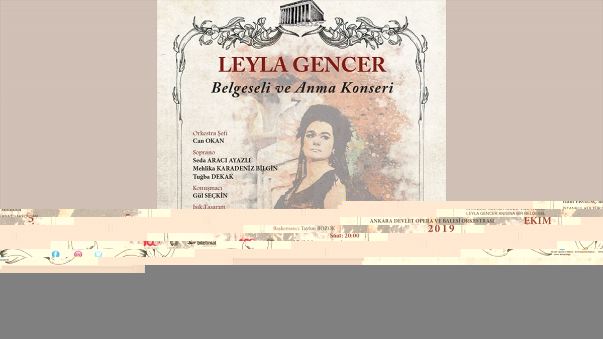 ADOB, sezonu &#039;Leyla Gencer Belgeseli ve Anma Konseri&#039; ile açıyor