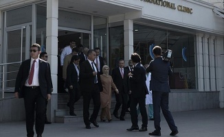 Cumhurbaşkanı Erdoğan, Şule Yüksel Şenler’i hastanede ziyaret etti