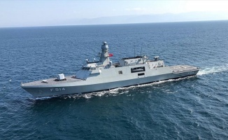 Milli savaş gemisi Kınalıada Deniz Kuvvetleri'ne teslim ediliyor