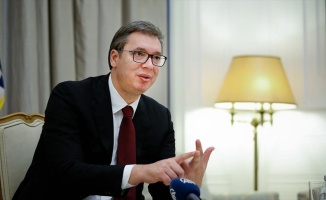 Sırbistan Cumhurbaşkanı Vucic AA'ya konuştu