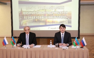 Azerbaycan&#039;ın Diasporadan Sorumlu Başkanı Muradov, Moskova&#039;da soydaşlarıyla görüştü