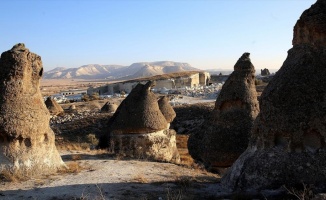 Kapadokya'daki 'kayadan oyma yer altı müzesi'nde sona yaklaşıldı