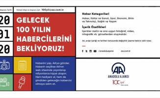 AA&#039;dan genç iletişimciler için &#039;Gelecek 100 Yılın Habercileri&#039; projesi