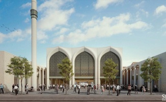 Almanya'da 2 bin kişilik cami ve külliye projesi tanıtıldı