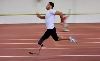Bedensel engelli atlet Muhammed&#039;in yeni hedefi paralimpik oyunlar