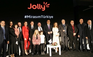 Jolly&#039;den gelecek nesiller için “Mirasım Türkiye“ projesi