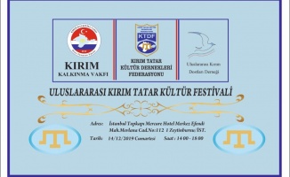 Uluslararası Kırım Tatar Festivali yarın İstanbul’da