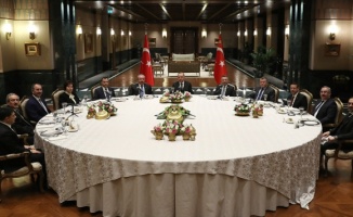 Cumhurbaşkanı Erdoğan, yasama, yürütme ve yargı organlarının temsilcileriyle buluştu