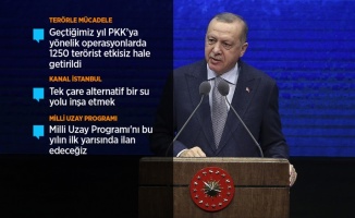 Cumhurbaşkanı Erdoğan: Yeni bir şahlanış döneminin kapılarını açıyoruz
