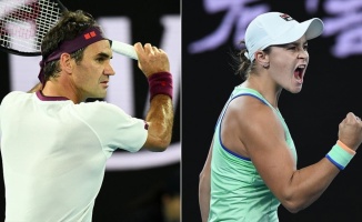 Federer ve Barty çeyrek finalde