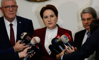 İYİ Parti Genel Başkanı Akşener: Tezkereye 'hayır' oyu verme kararı aldık
