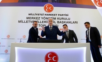 MHP MYK, MDK, Milletvekilleri ve İl Başkanları Ortak Toplantısı başladı