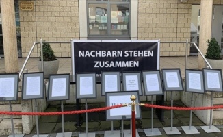 Hanau&#039;daki ırkçı terör saldırısının kurbanları Duisburg&#039;da anıldı
