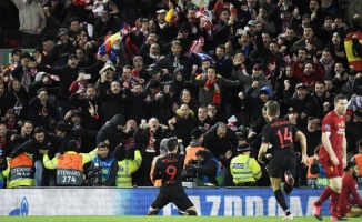 Son şampiyon Liverpool'u eleyen Atletico Madrid çeyrek finalde
