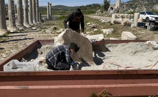 Patara'da bulunan 'yazıt' kazı ekibini heyecanlandırdı
