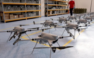 Kamikaze drone üretimini ilk kez AA görüntüledi
