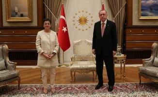 Cumhurbaşkanı Erdoğan, İspanya Dışişleri Bakanı Laya'yı kabul etti