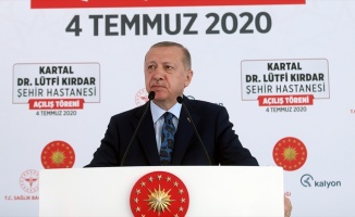 Cumhurbaşkanı Erdoğan: Türkiye&#039;yi üç kıtanın sağlık merkezi yapmakta kararlıyız