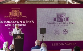 Restorasyonu tamamlanan Mihrişah Valide Sultan İmareti törenle açıldı