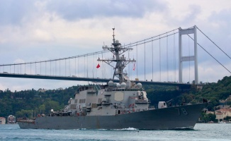 Rusya, Karadeniz&#039;e giren ABD savaş gemisini takibe aldık