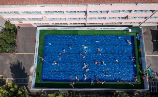 Gençlik ve Spor Bakanlığından 19 ile portatif yüzme havuzu